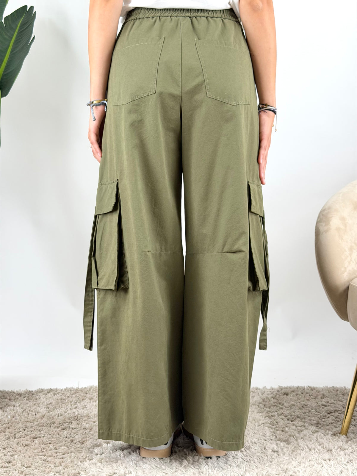 TENSIONE IN - PANTALONE PALAZZO CARGO