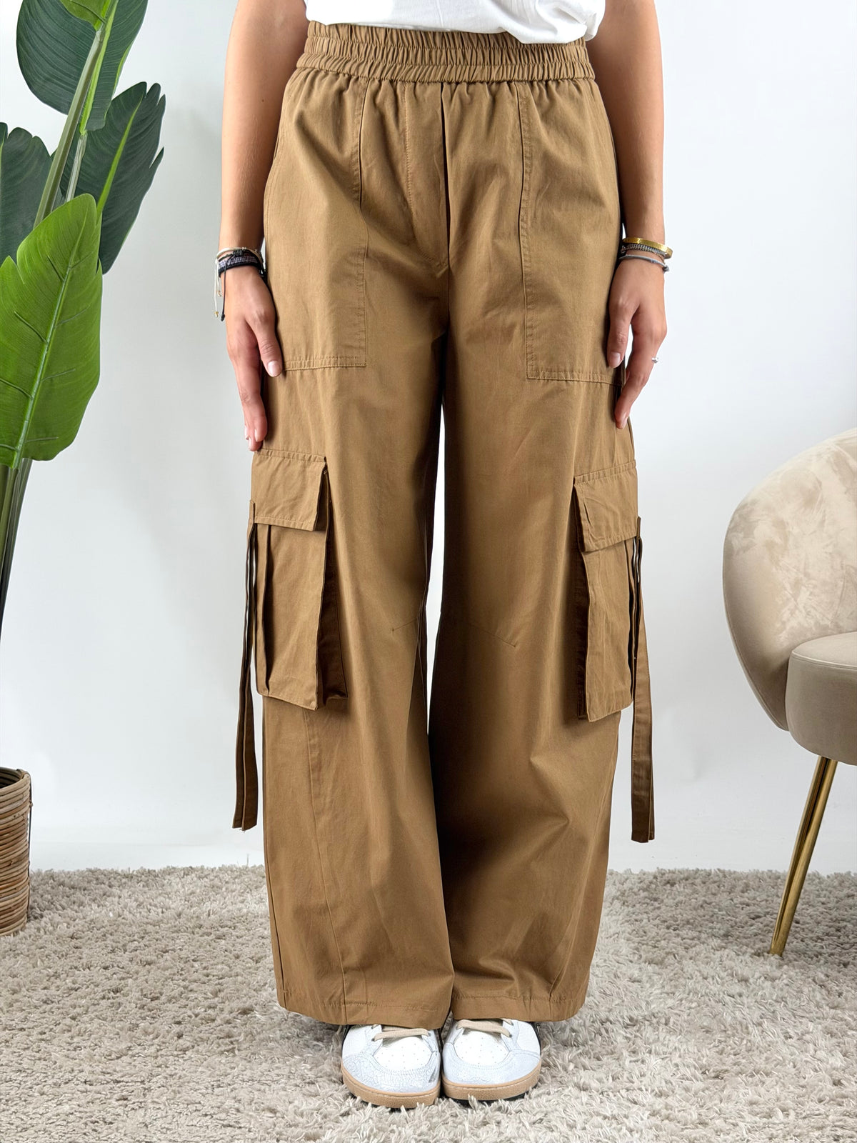 TENSIONE IN - PANTALONE PALAZZO CARGO