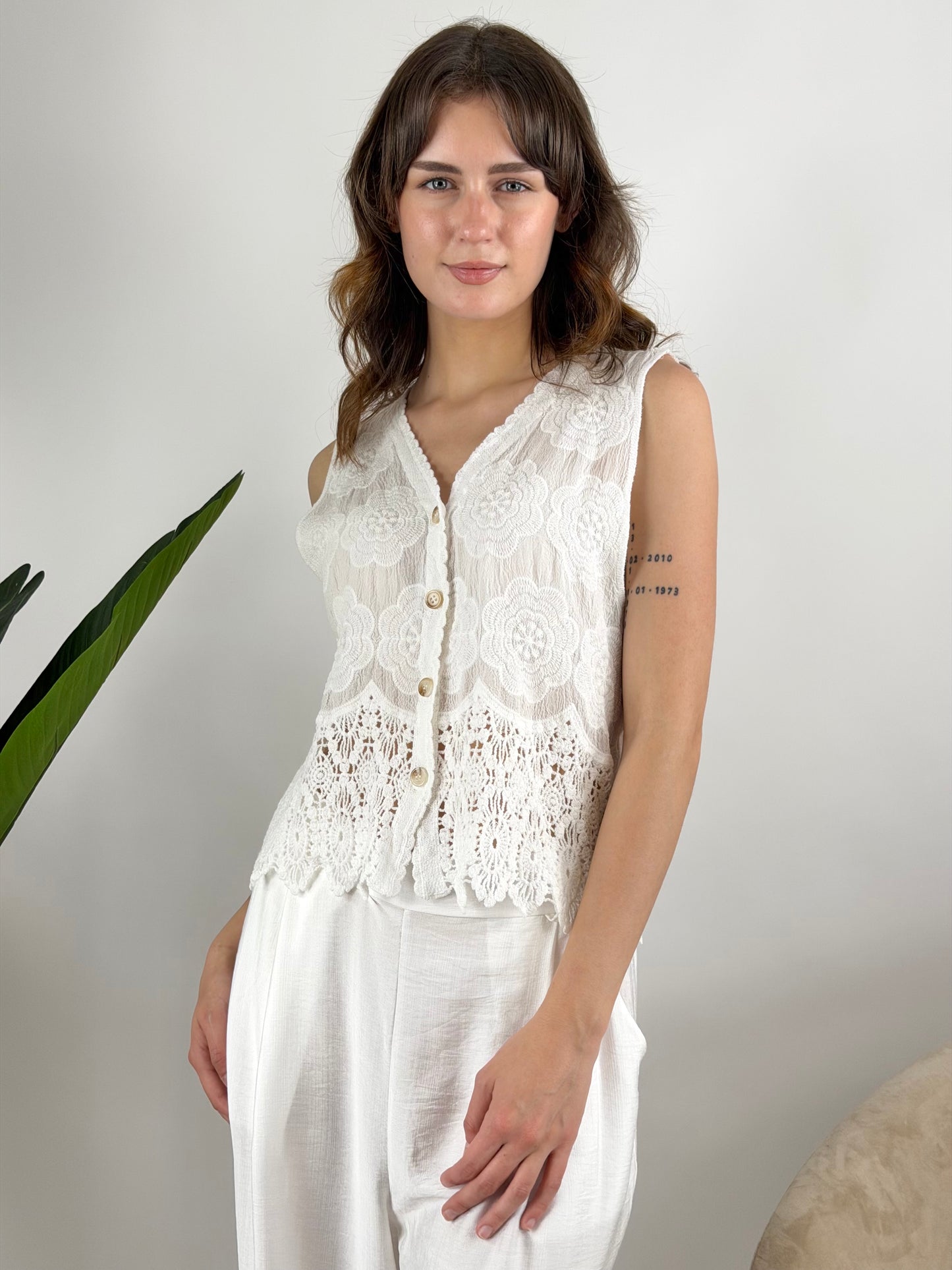 DEVA - CAMICIA RICAMI