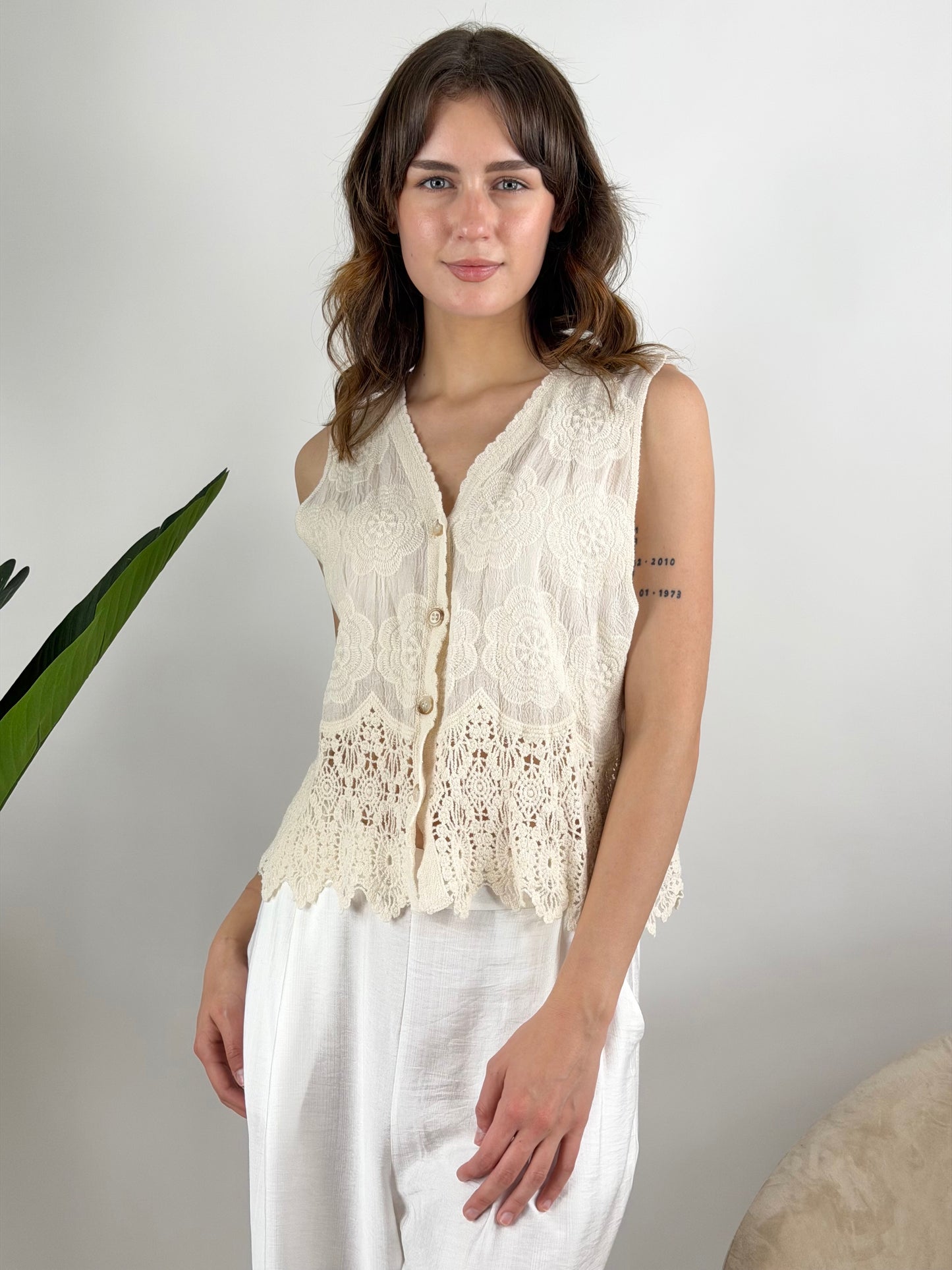DEVA - CAMICIA RICAMI