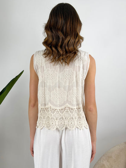 DEVA - CAMICIA RICAMI