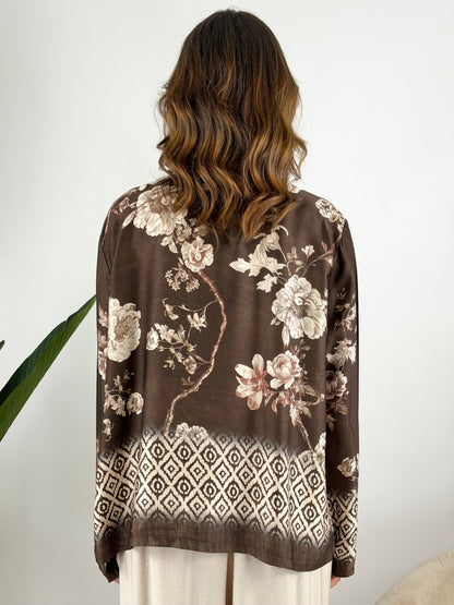 DEVA - KIMONO STAMPA FLOREALE