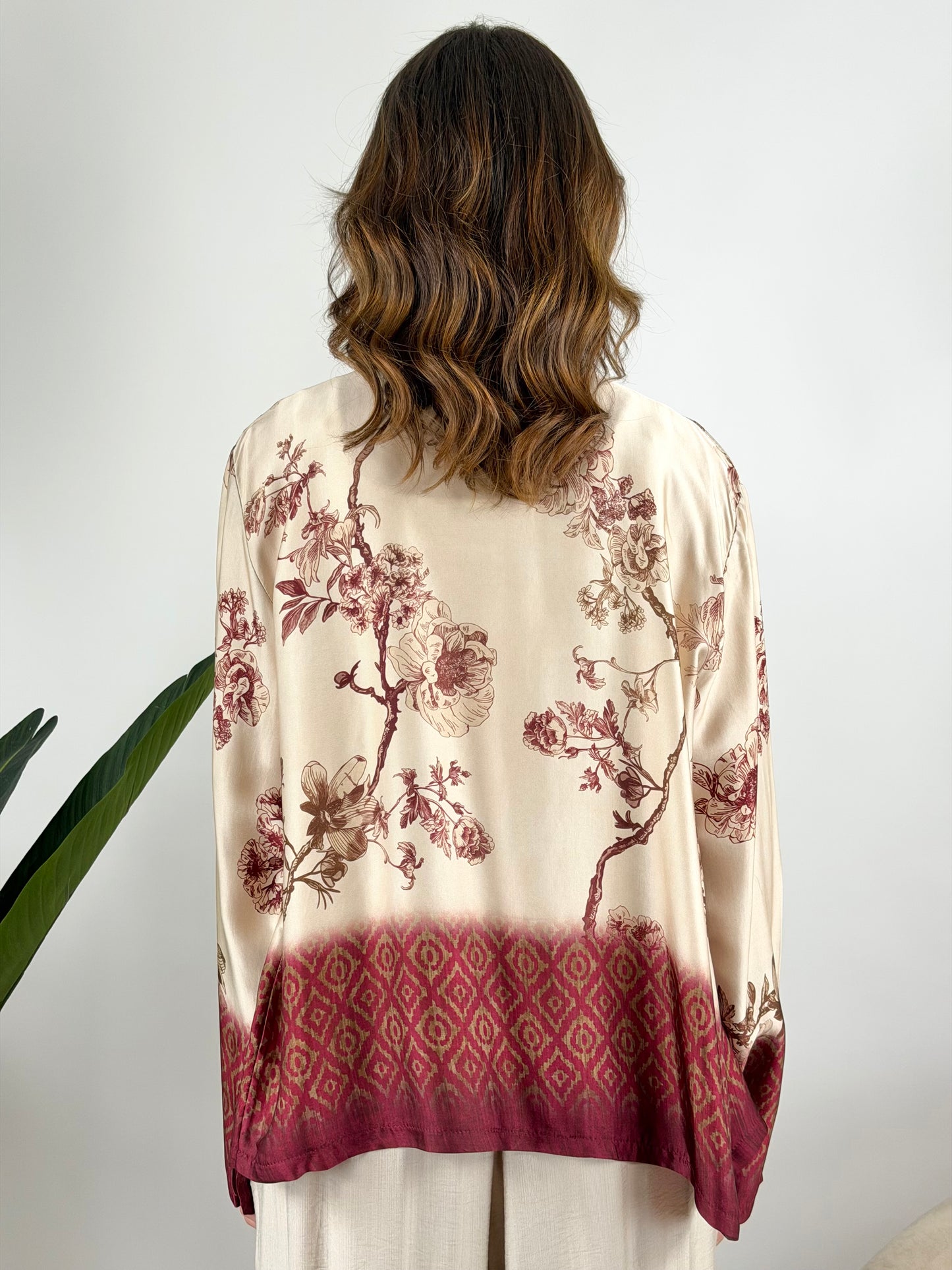 DEVA - KIMONO STAMPA FLOREALE