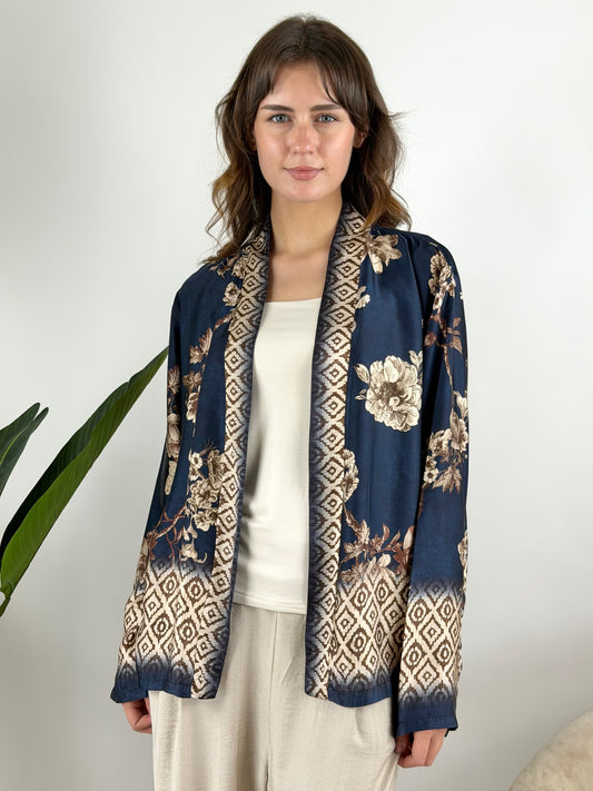 DEVA - KIMONO STAMPA FLOREALE