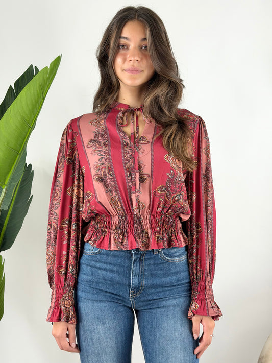 MOTEL - BLUSA ARRICCIO