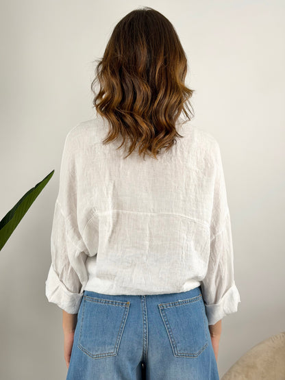 DEVA - CAMICIA LINO