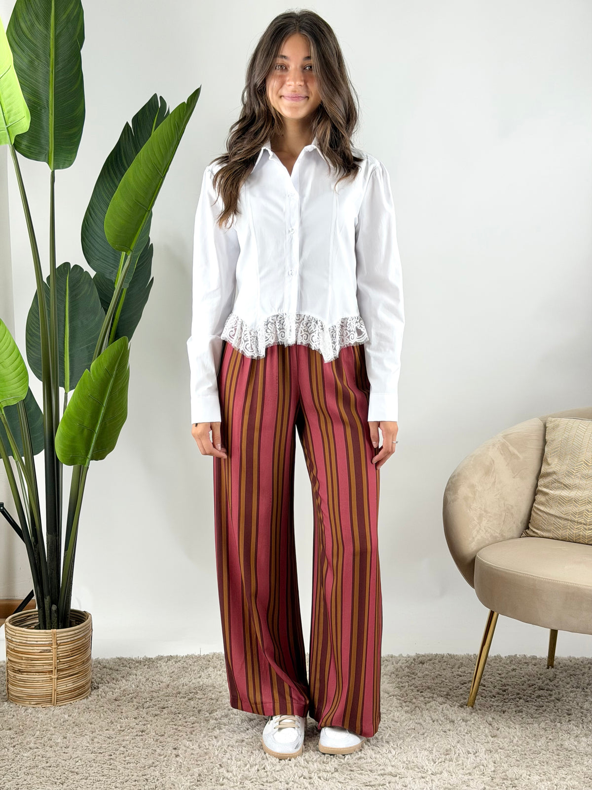 HAVEONE - PANTALONE NOMAD RIGHE