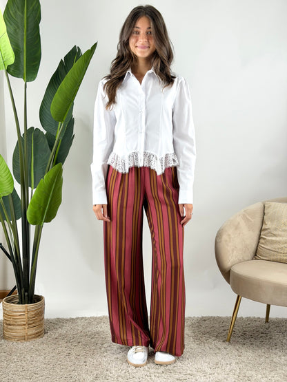 HAVEONE - PANTALONE NOMAD RIGHE