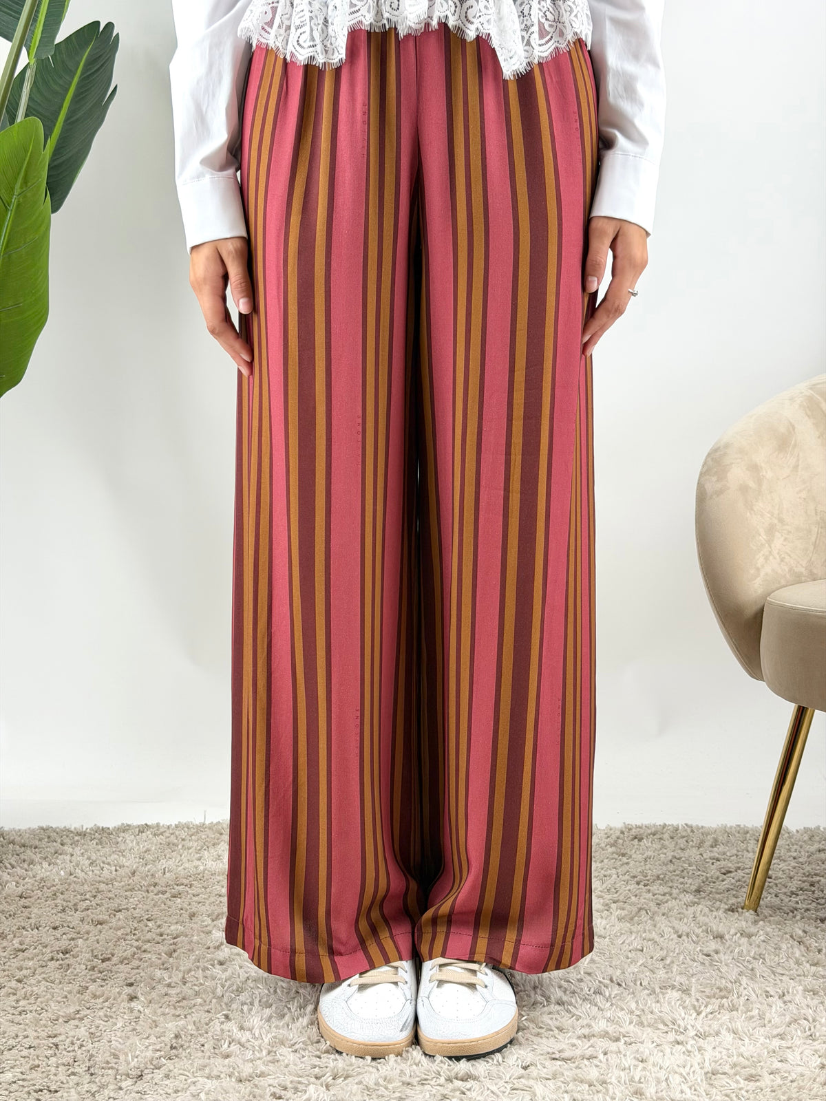 HAVEONE - PANTALONE NOMAD RIGHE