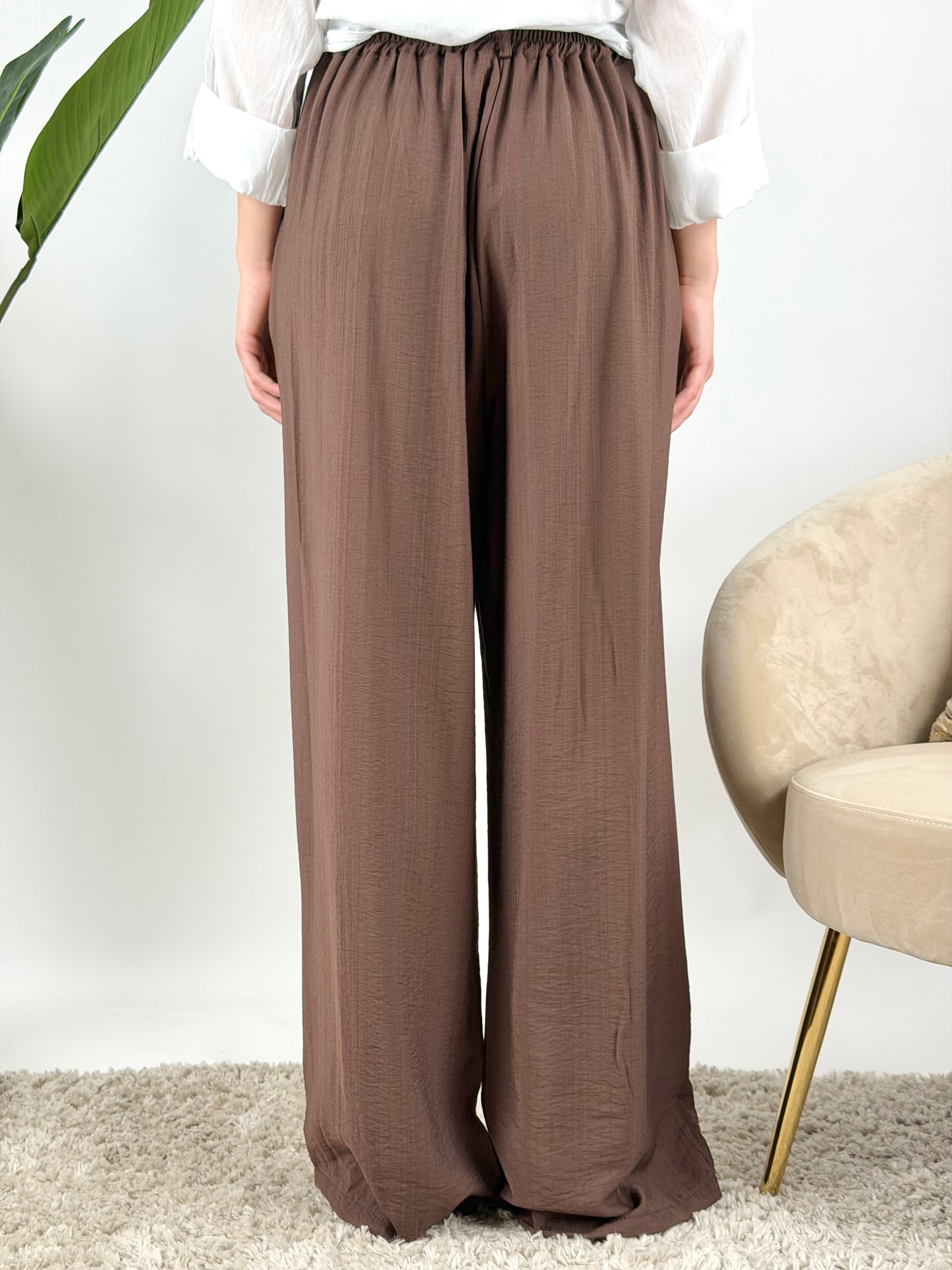 DEVA - PANTALONE PALAZZO LIGHT