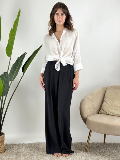 DEVA - PANTALONE PALAZZO LIGHT