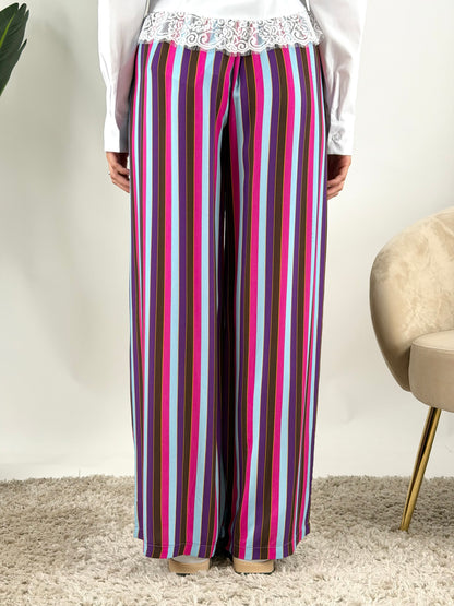 HAVEONE - PANTALONE NOMAD RIGHE