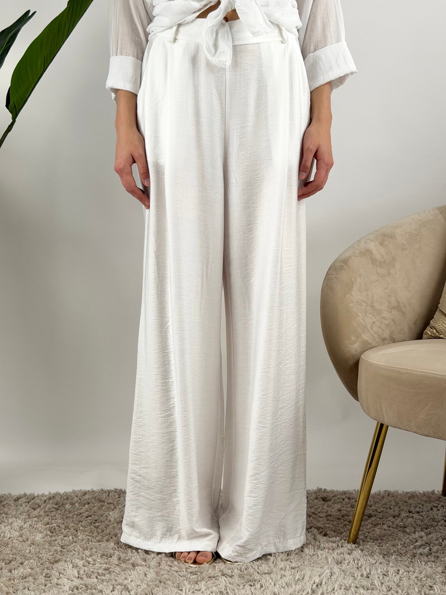 DEVA - PANTALONE PALAZZO LIGHT