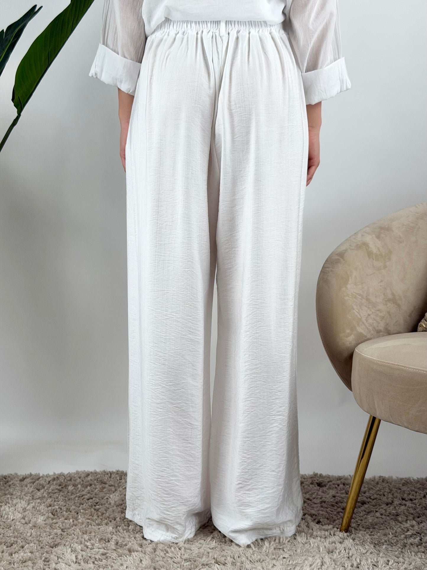 DEVA - PANTALONE PALAZZO LIGHT