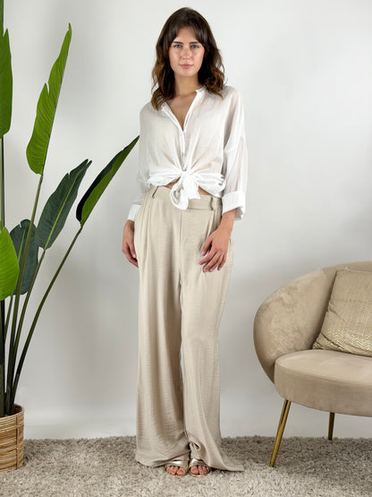 DEVA - PANTALONE PALAZZO LIGHT