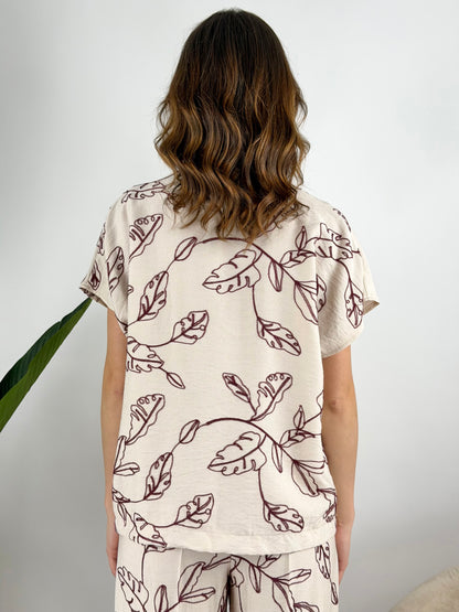 DEVA - BLUSA RICAMI