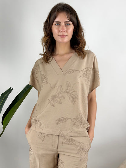 DEVA - BLUSA RICAMI