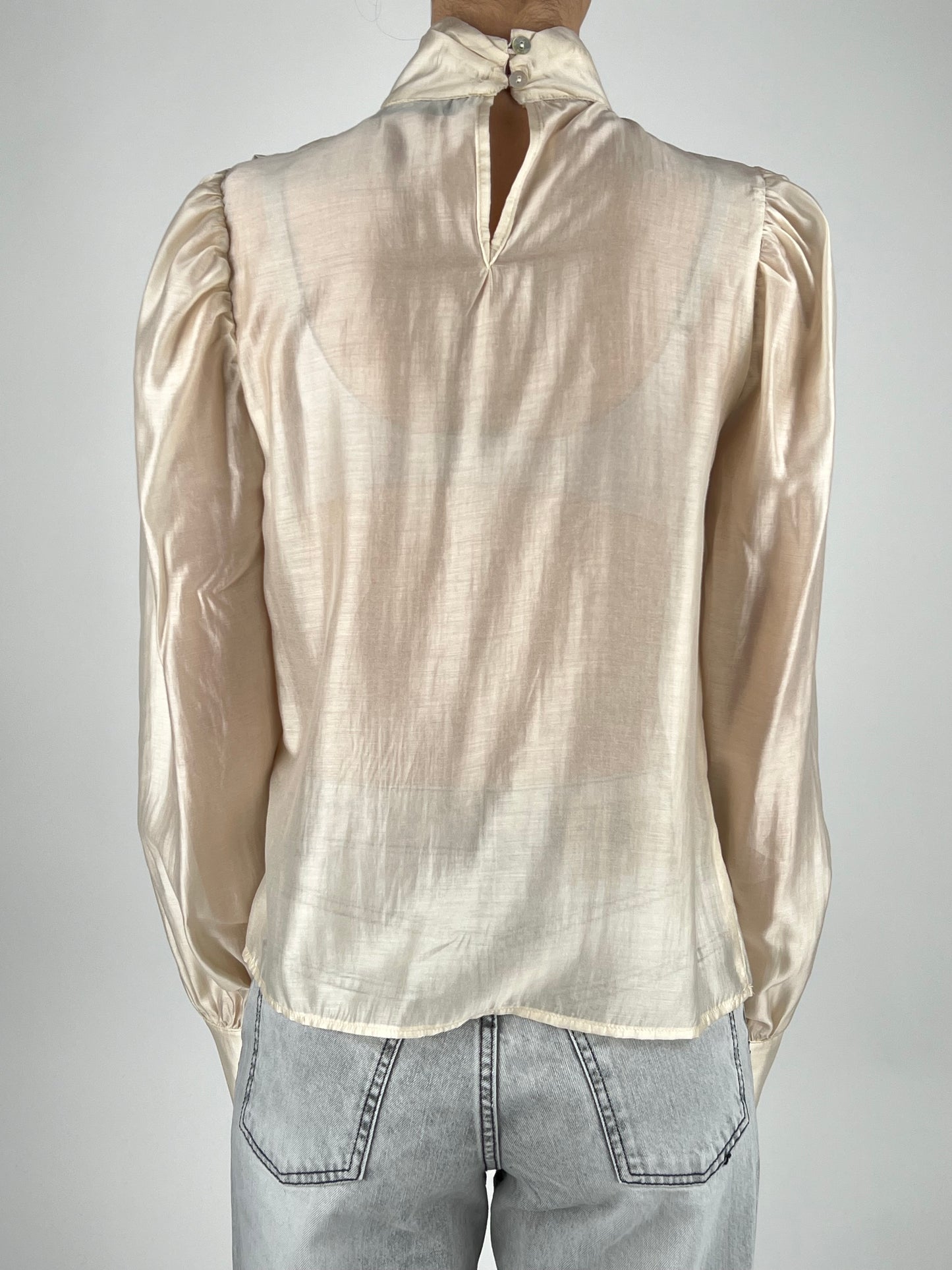 HAVEONE - CAMICIA LUPETTO ROUCHES