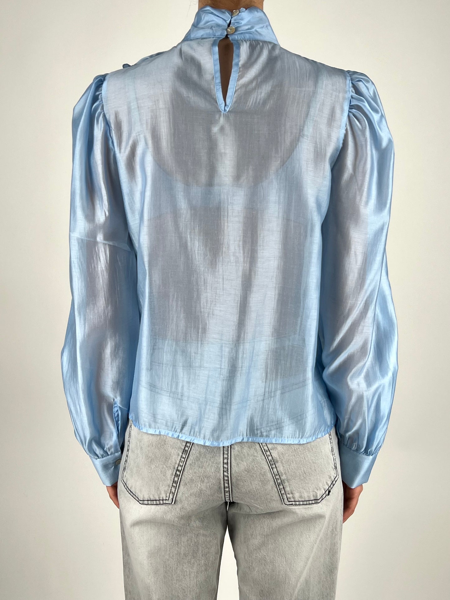 HAVEONE - CAMICIA LUPETTO ROUCHES