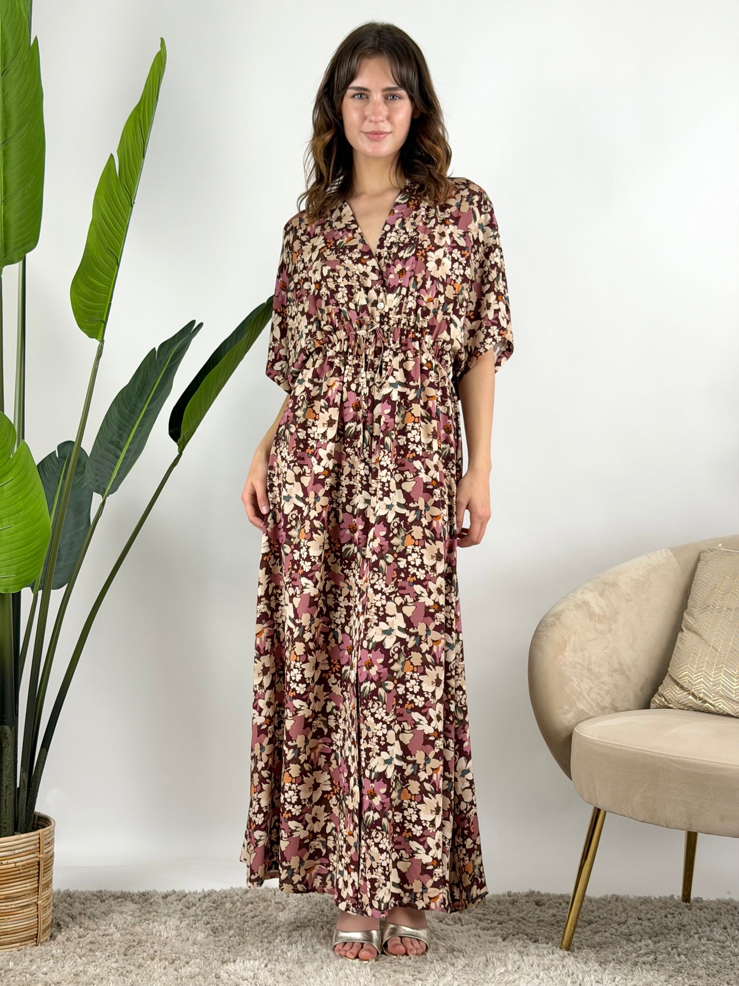 KONTATTO - ABITO KIMONO LUNGO