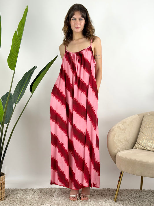 DEVA - ABITO LUNGO TIE DYE