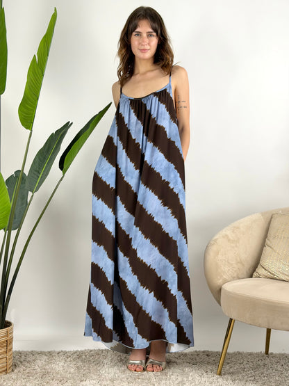 DEVA - ABITO LUNGO TIE DYE