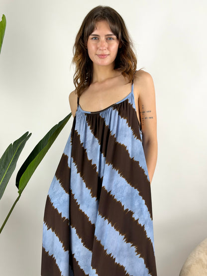 DEVA - ABITO LUNGO TIE DYE