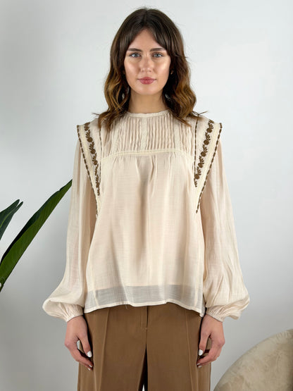 HAVEONE - CAMICIA RICAMI