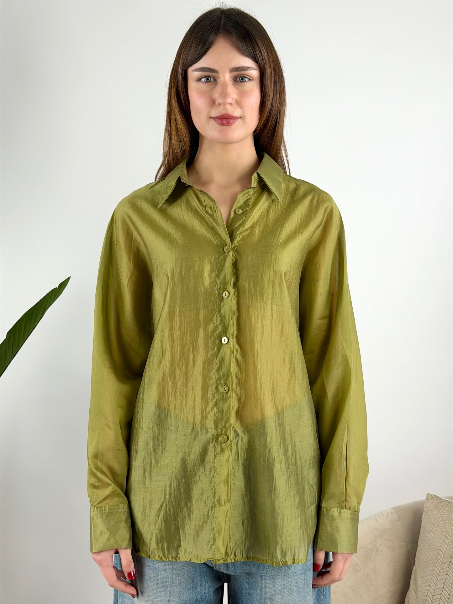 DEVA COUTURE PARIS - CAMICIA STONDATA