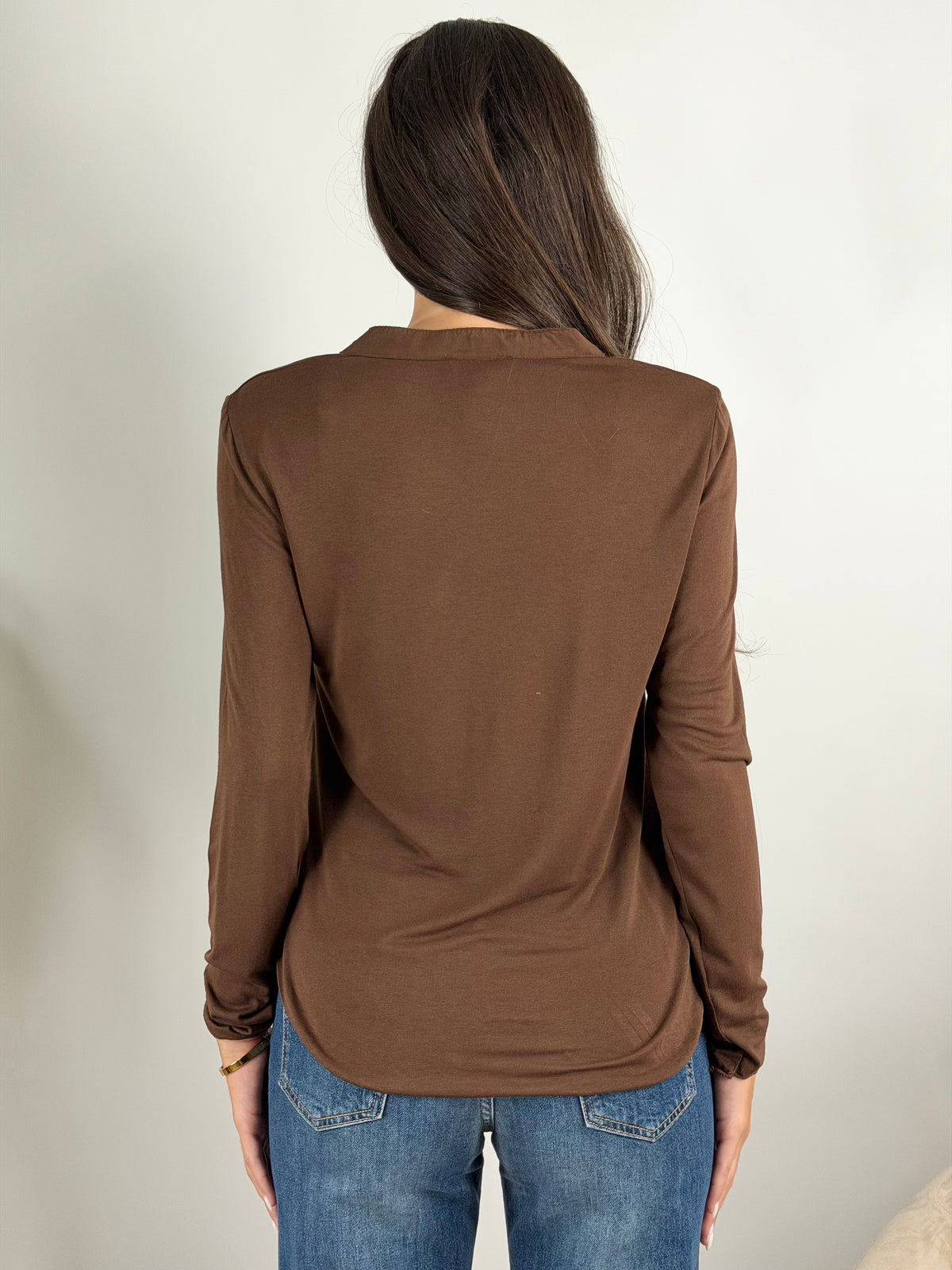 DEVA - BLUSA SERAFINO MANICA LUNGA