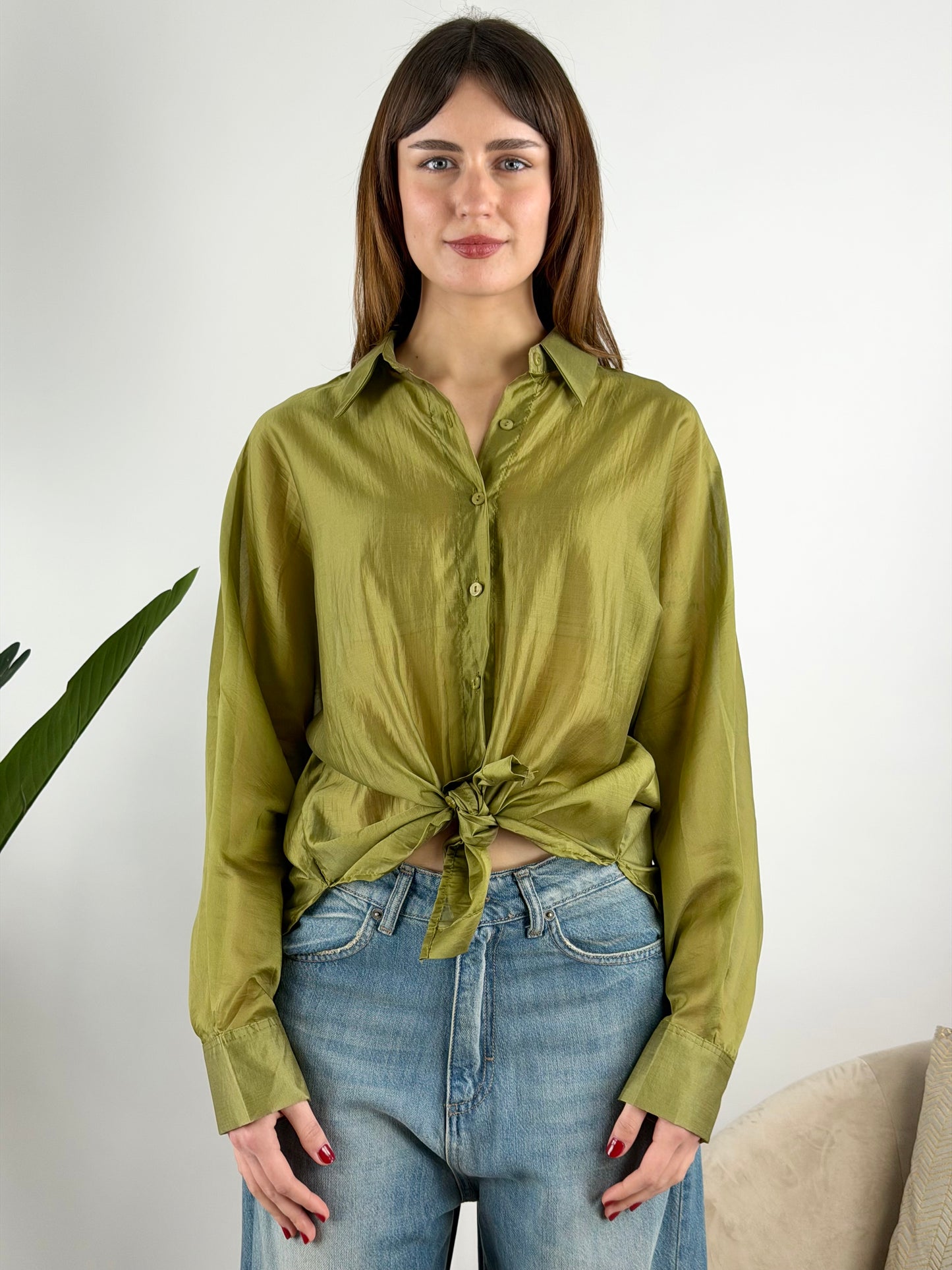 DEVA COUTURE PARIS - CAMICIA STONDATA