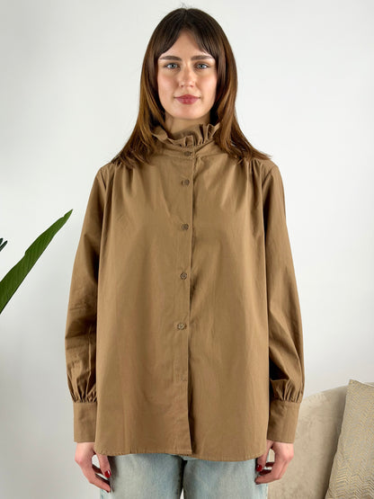 DEVA COUTURE PARIS - CAMICIA COREANA ROUCHES