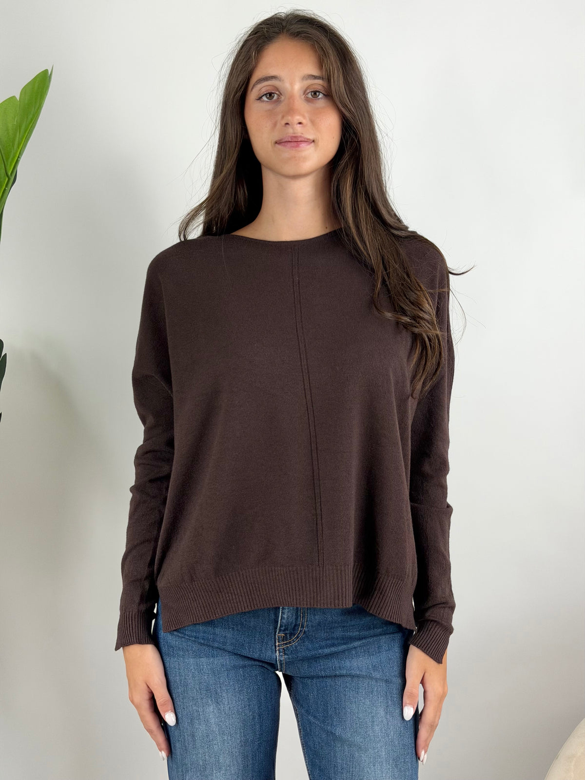 TENSIONE IN - MAGLIA GIROCOLLO SPACCHI