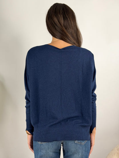 TENSIONE IN - MAGLIA GIROCOLLO SPACCHI