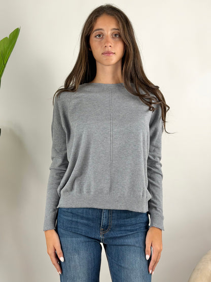 TENSIONE IN - MAGLIA GIROCOLLO SPACCHI