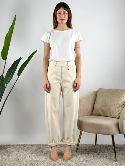 SUSY MIX - PANTALONE PUNTO MILANO STELLINA