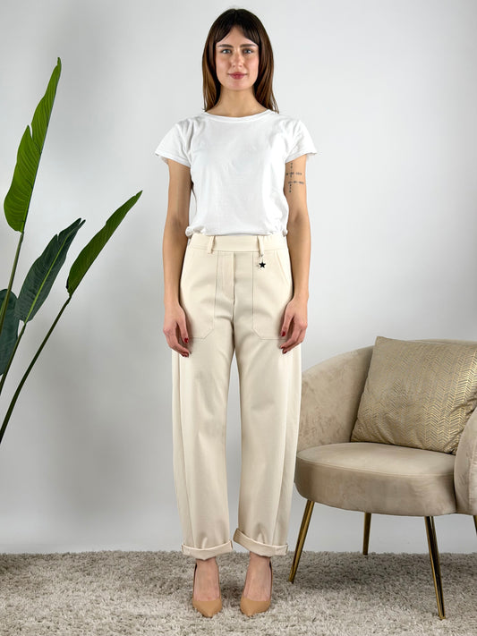 SUSY MIX - PANTALONE PUNTO MILANO STELLINA