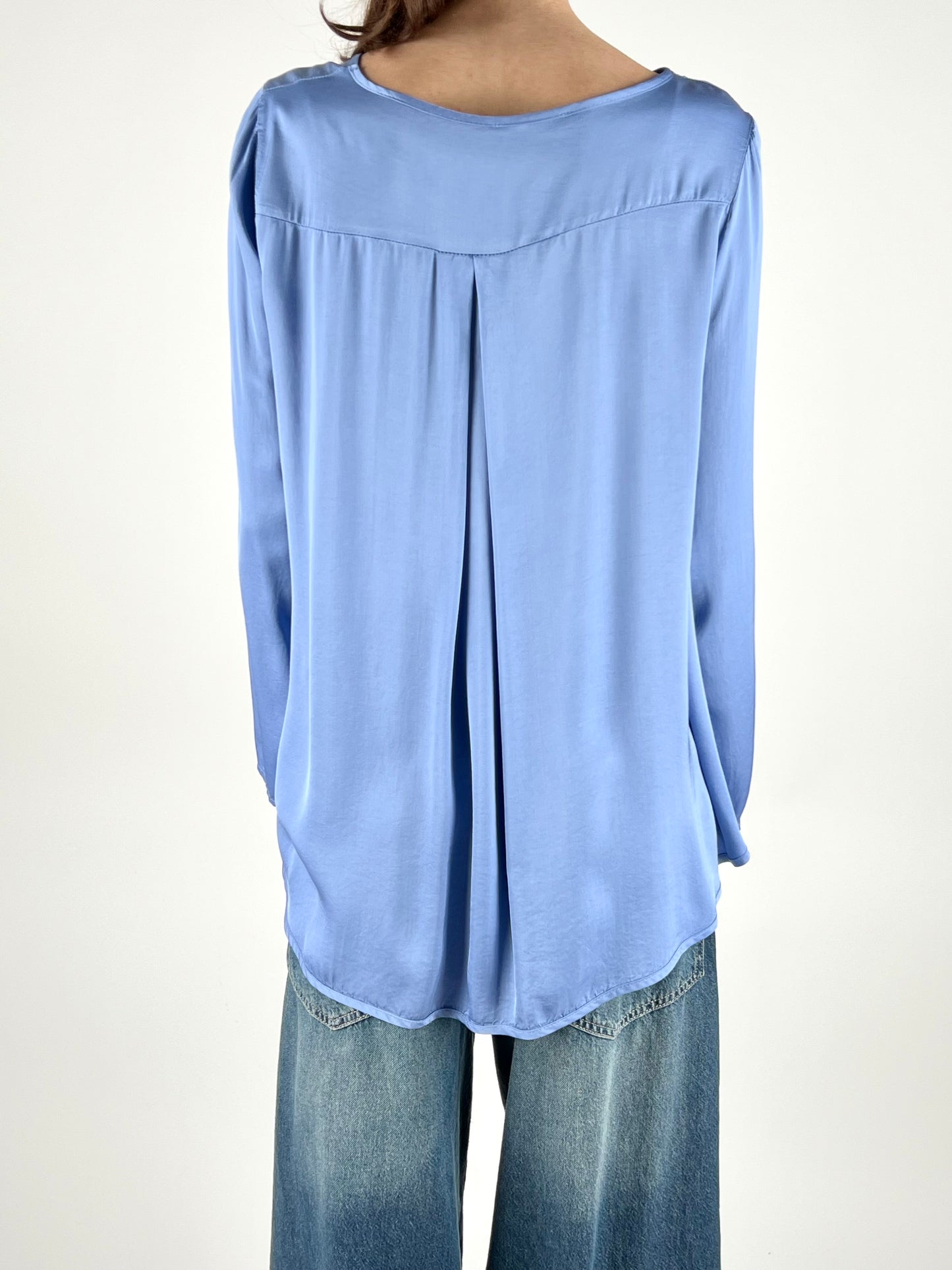 DEVA - BLUSA SATIN TASCHINO