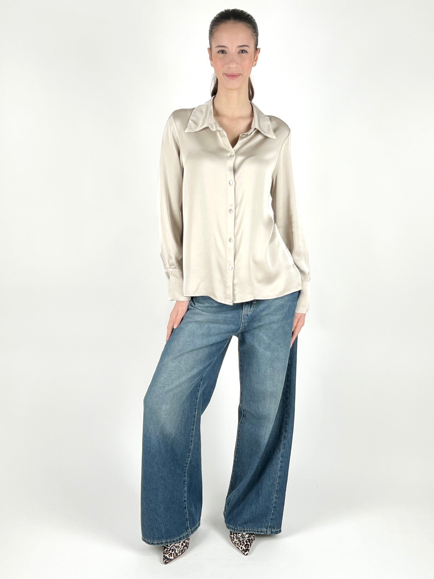 DEVA - CAMICIA IN SATIN