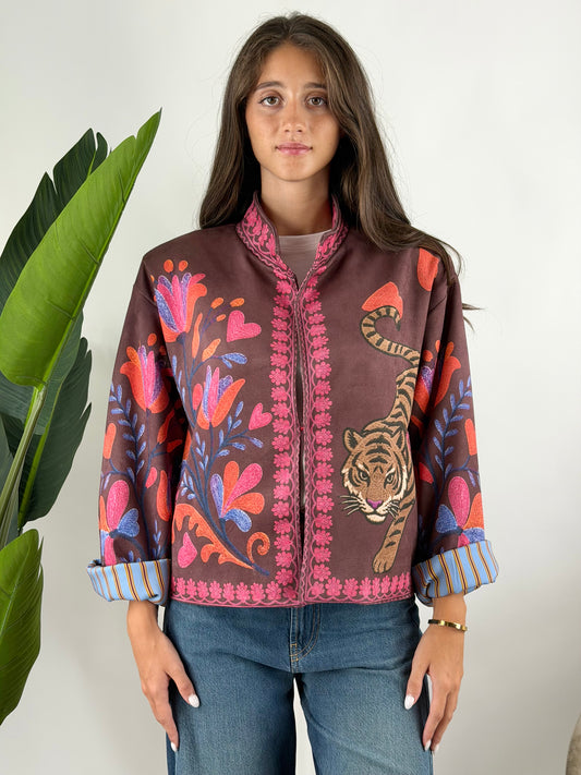 HAVEONE - BOMBER RICAMO NOMAD