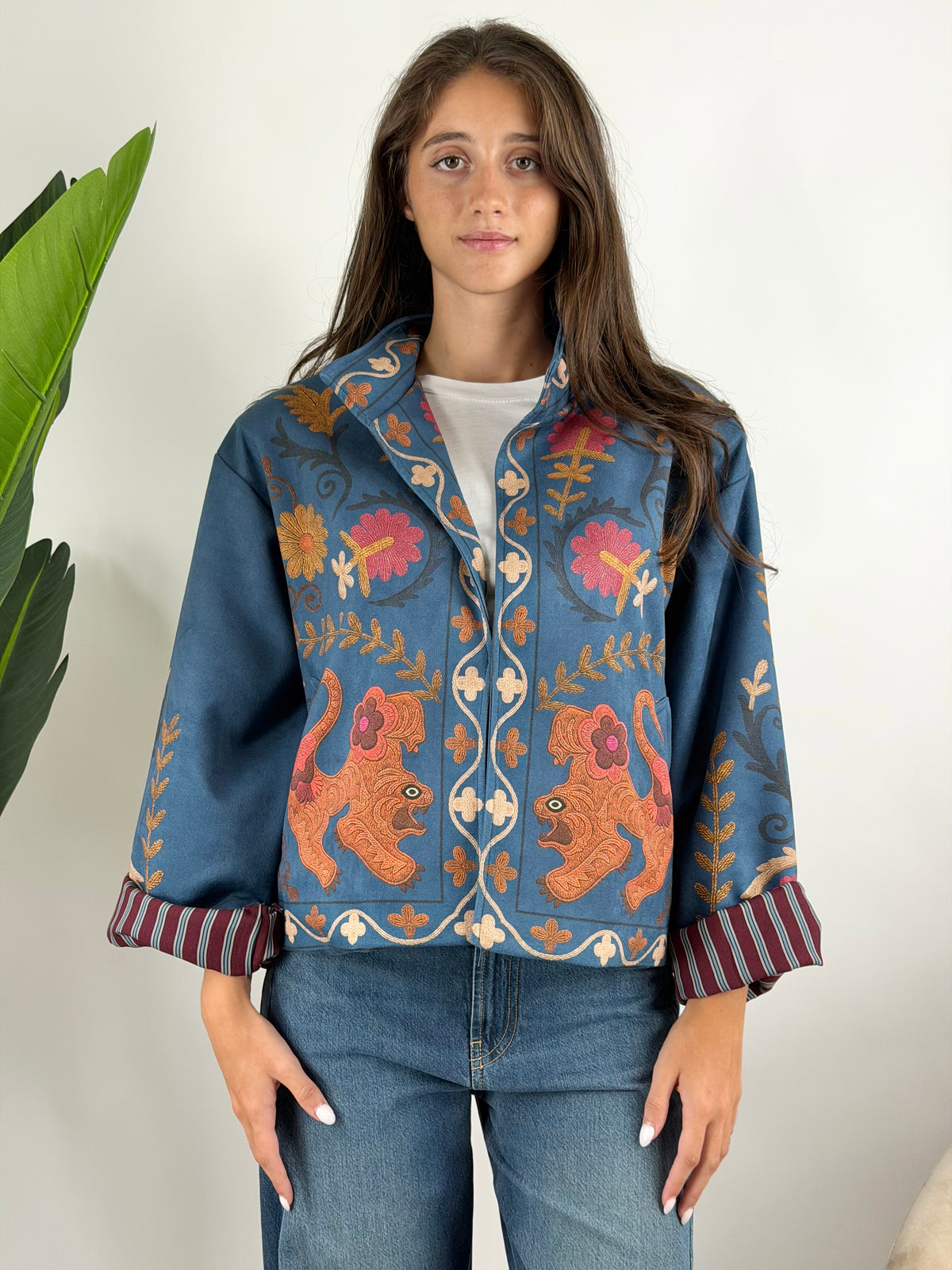 HAVEONE - BOMBER RICAMO NOMAD