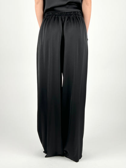 DEVA - PANTALONE PALAZZO SATIN