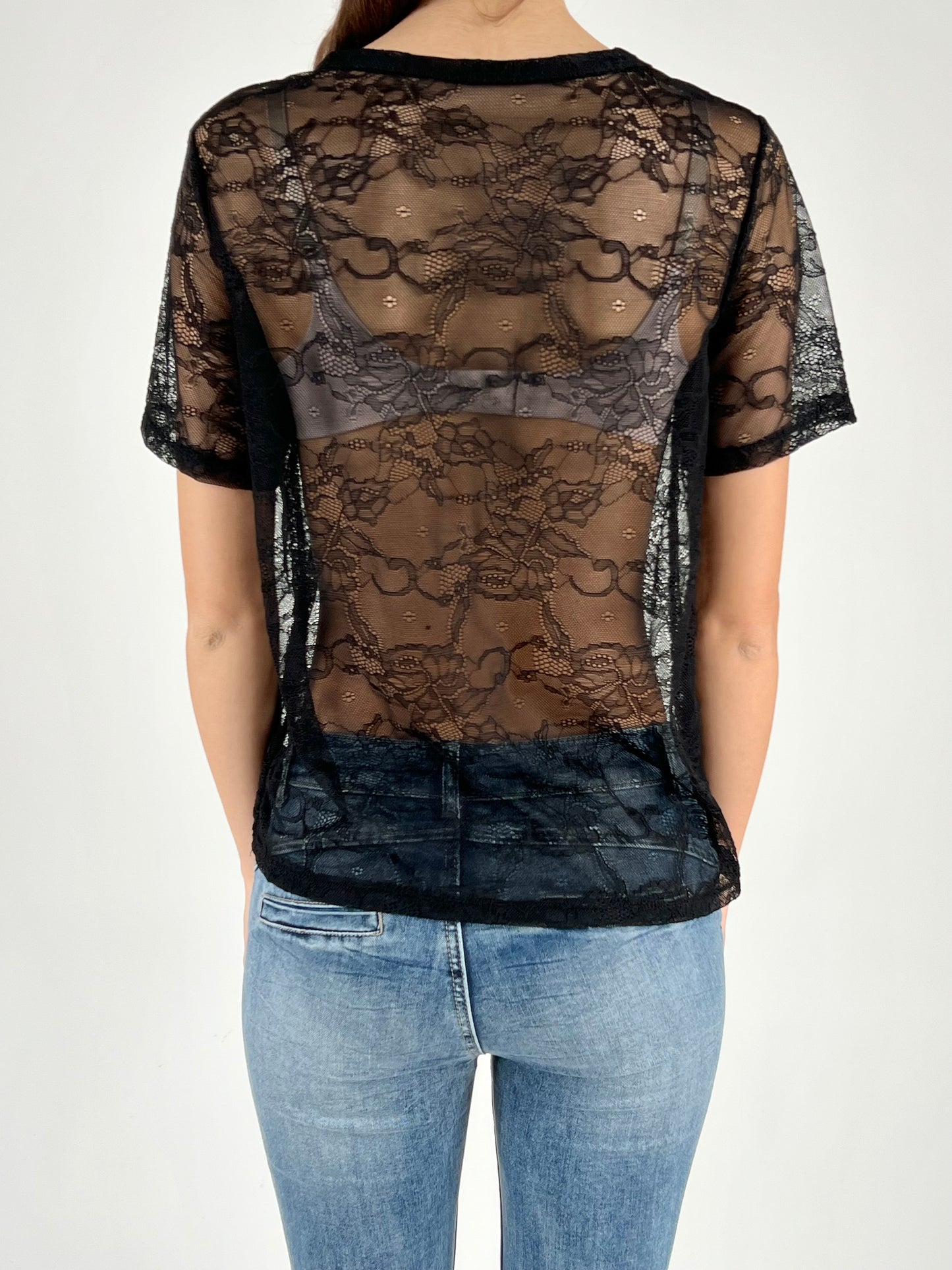 DEVA - T-SHIRT PIZZO