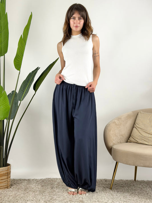 DEVA - PANTALONE ELASTICO CAVIGLIA