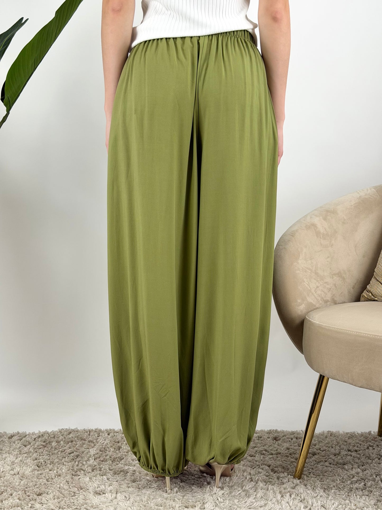 DEVA - PANTALONE ELASTICO CAVIGLIA