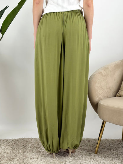 DEVA - PANTALONE ELASTICO CAVIGLIA
