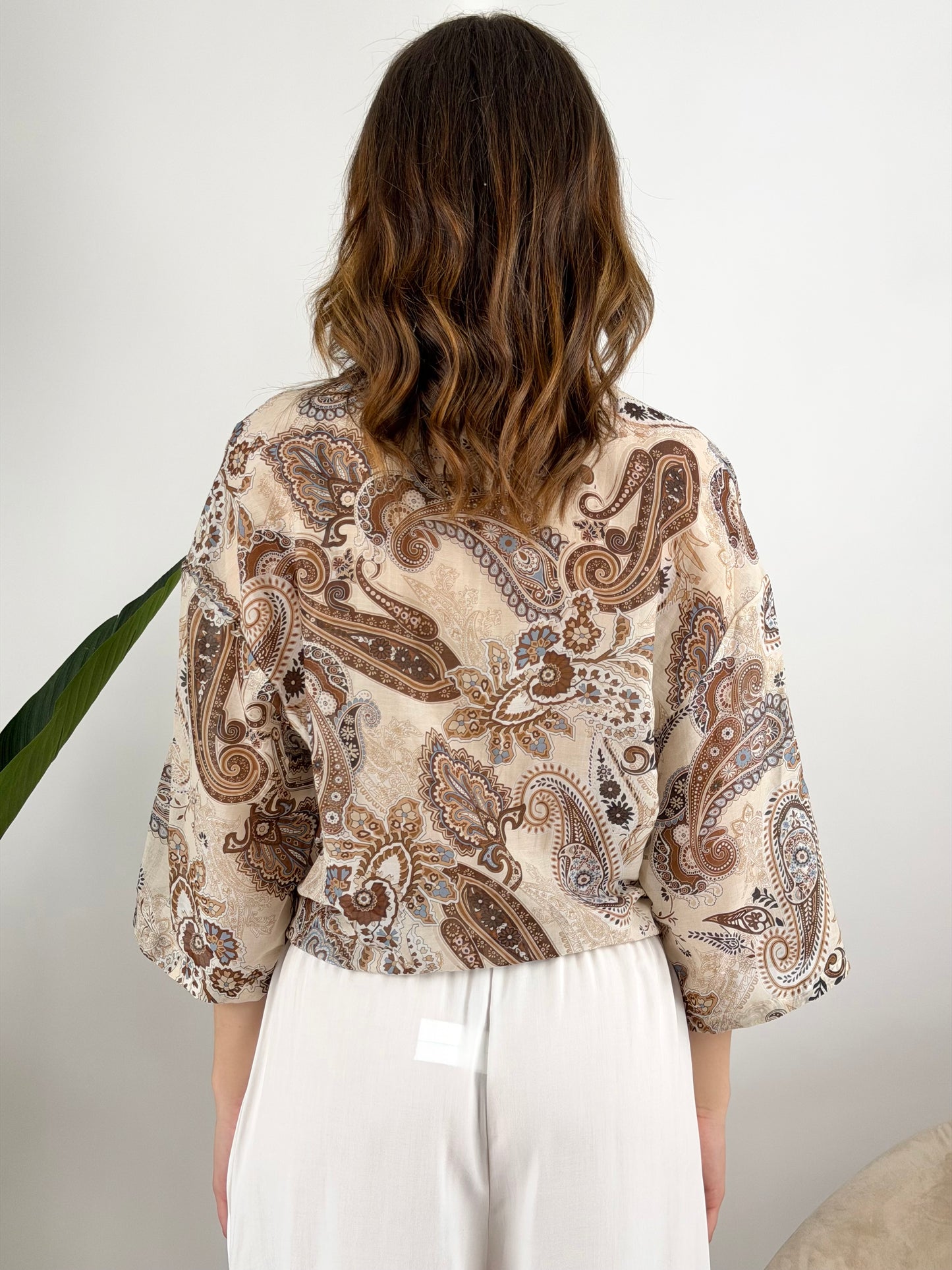 DEVA - CAMICIA MUSSOLA CON STAMPA