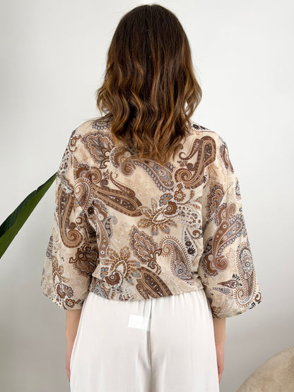 DEVA - CAMICIA MUSSOLA CON STAMPA
