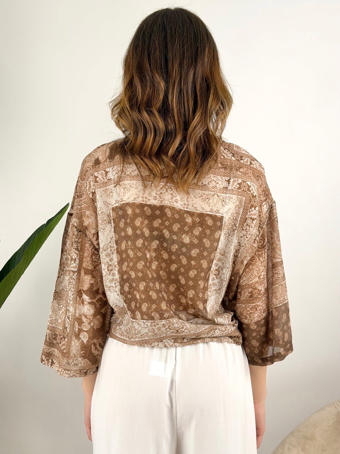 DEVA - CAMICIA MUSSOLA CON STAMPA