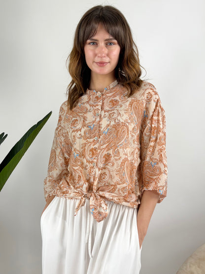DEVA - CAMICIA MUSSOLA CON STAMPA